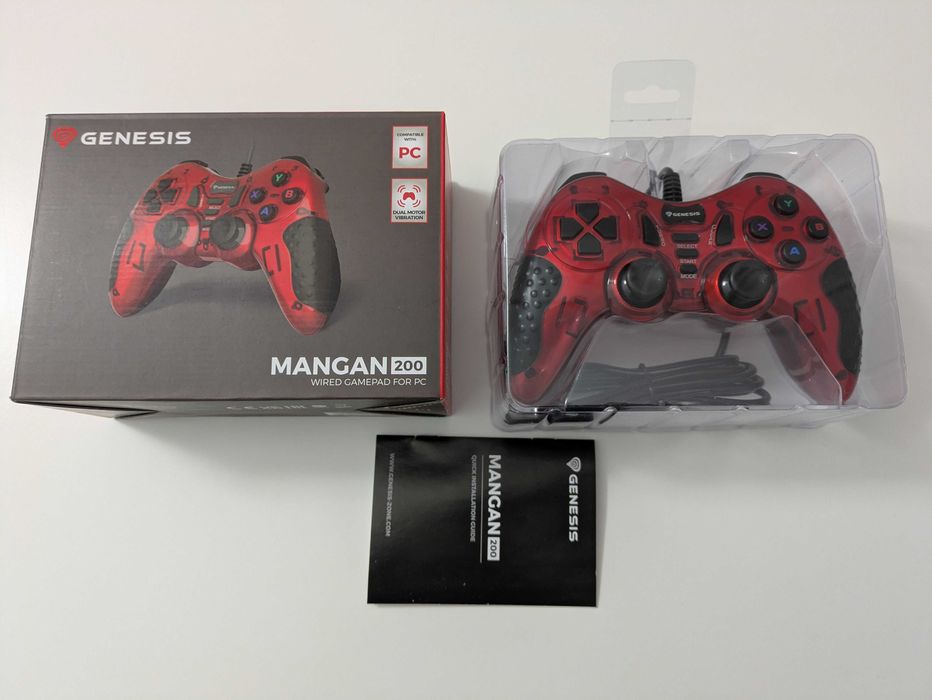 Pad Kontroler do PC Genesis MANGAN 200 Nowy