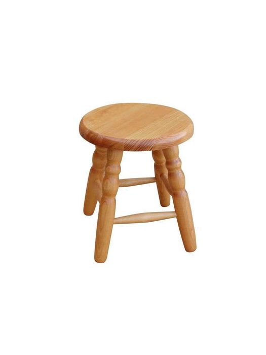 Taboret drewniany sosnowy 35 cm Mały PRODUCENT MEBLI