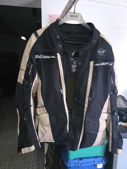 Casaco de Mota Try – Certificação AA  Máxima Proteção Verão e Inverno