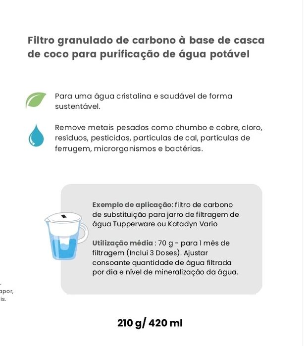 Filtros Água Jarro Tupperware 3 meses