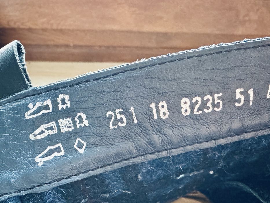 WOJAS – męskie bikery skórzane czarne | 42 | ocieplane BOTKI sztyblety