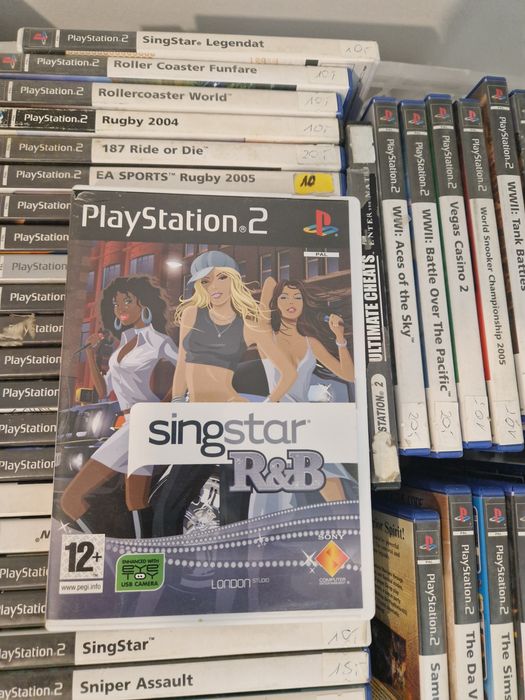 Singstar R&B ps2 PlayStation 2