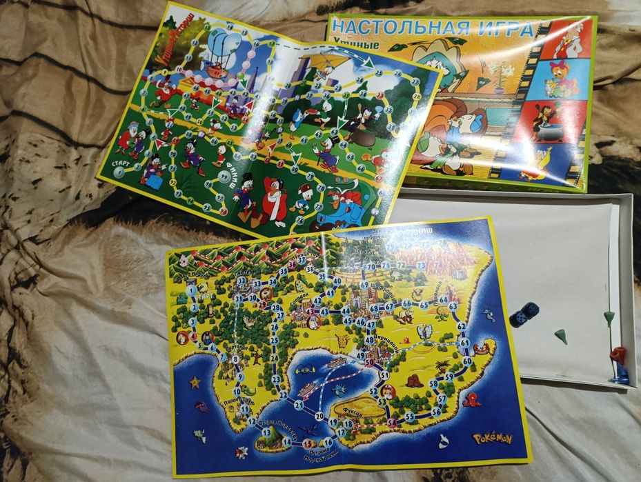 Настольные игры. Новые. Очень дёшево. Том и Джерри, утиные истории и т