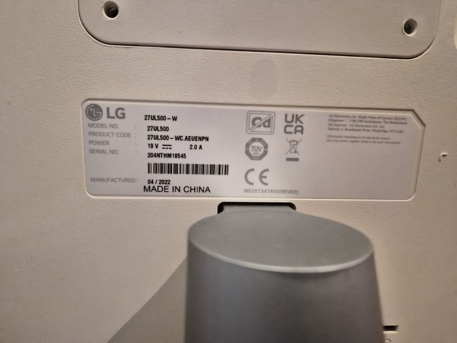 Monitor LG 27 polegadas