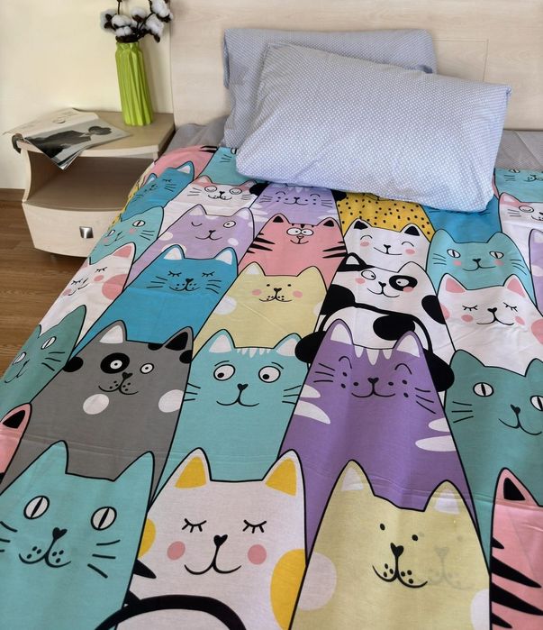 Дитячі комплектом постільної білизни Бязь Голд Люкс, (бавовна 100%)