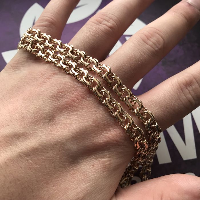 Цепочка арабский бисмарк и крест