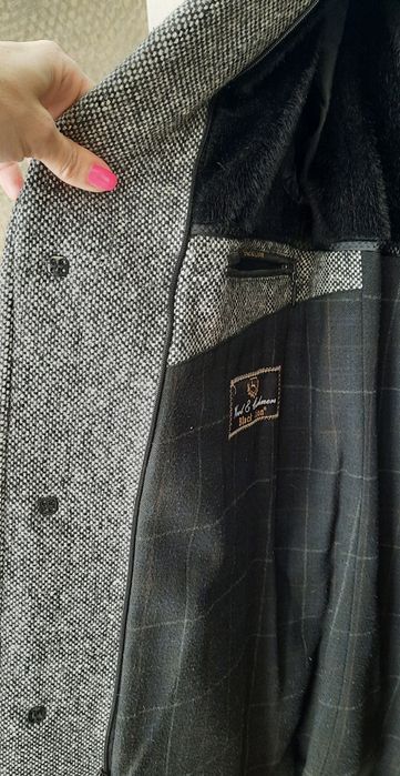 Пальто мужское шерстяное