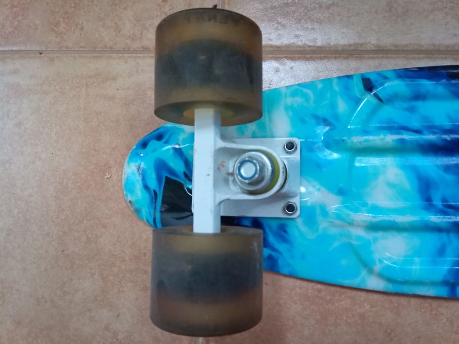 Скейт penny board, підсвітка коліс