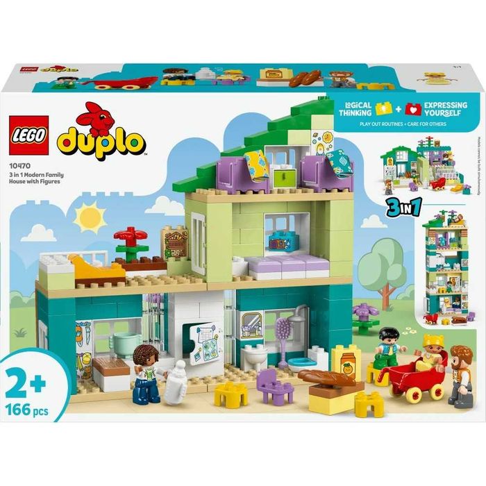 LEGO Duplo 10470 Nowoczesny dom rodzinny 3 w 1 z figurkami