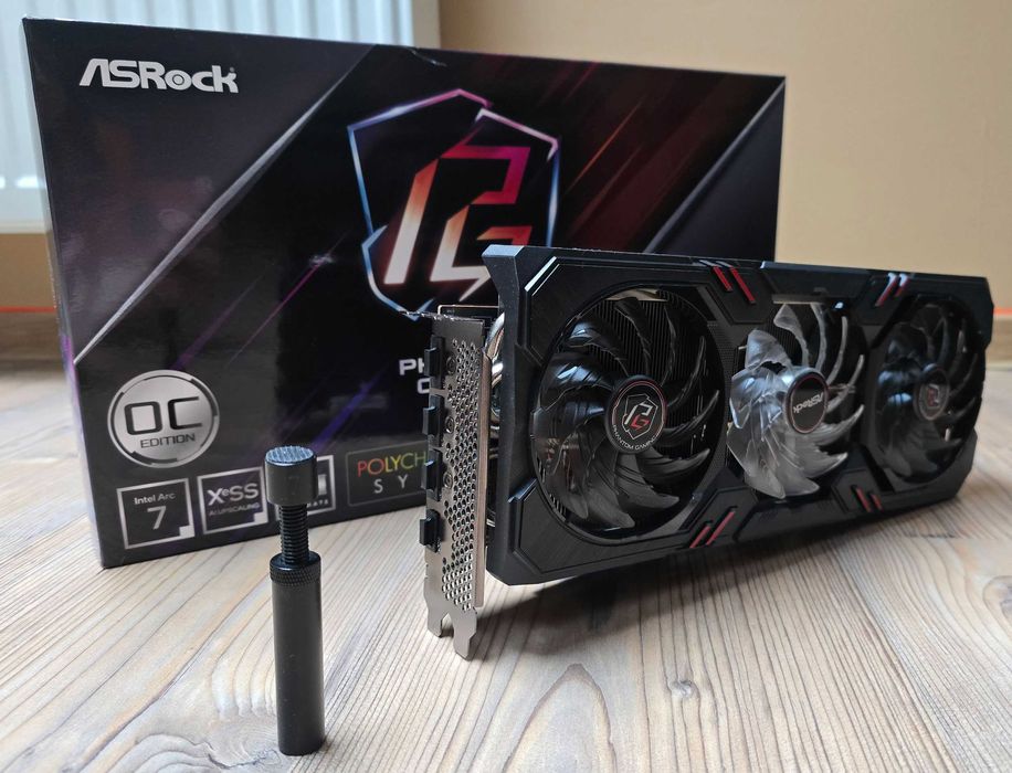 ASRock Intel Arc A770 Phantom Gaming 16GB / 256 bit OC + Gratis