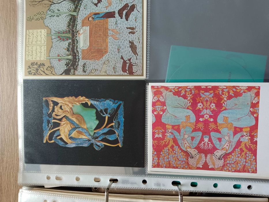 Vários postais coleção