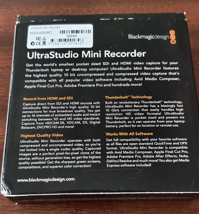 Blackmagicdesign UltraStudio Mini Recorder
