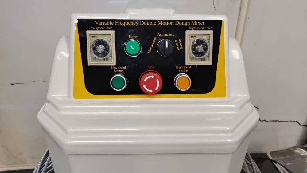 Mikser spiralny 100 L – przemysłowy – 40 kg ciasta – 2 prędkości