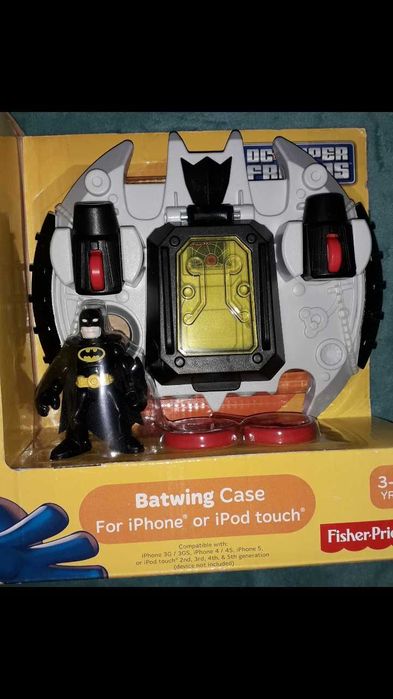 Imaginext Batman. Batwing case for iphine. Zabawka Nowa