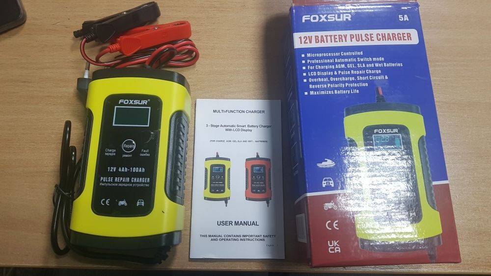 Foxsur 12V зарядное устройство
700 грн.