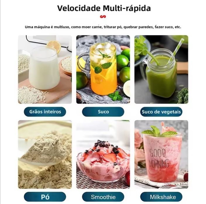 * NOVO  * Processador de Alimentos e Picador de Gelo 2x1 :D