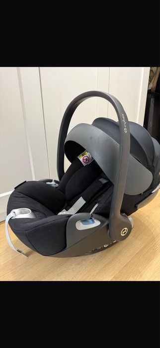 Fotelik cybex cloud Z i-size deep black platinium