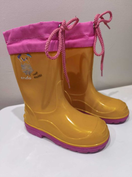 Kalosze, gumowce dla dziewczynki 25