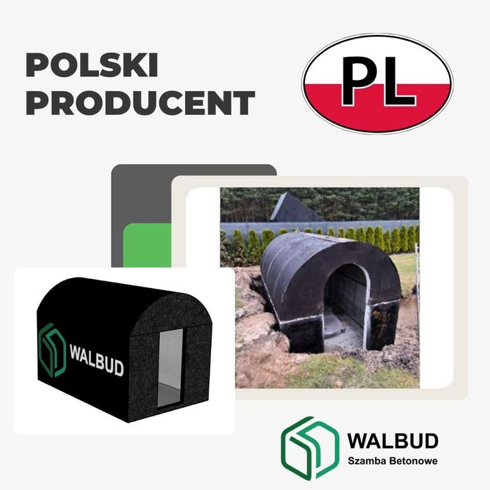 Piwnica Betonowa B-25 TRANSPORT + MONTAŻ Ziemianka