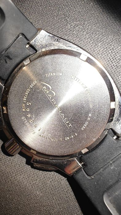 Citizen Marinaut eco-drive ( TITÂNIO) chronograph ( vintage) excelente