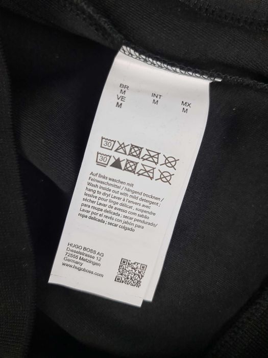 Dres komplet Hugo Boss czarny nowość logowany premium bawelna
