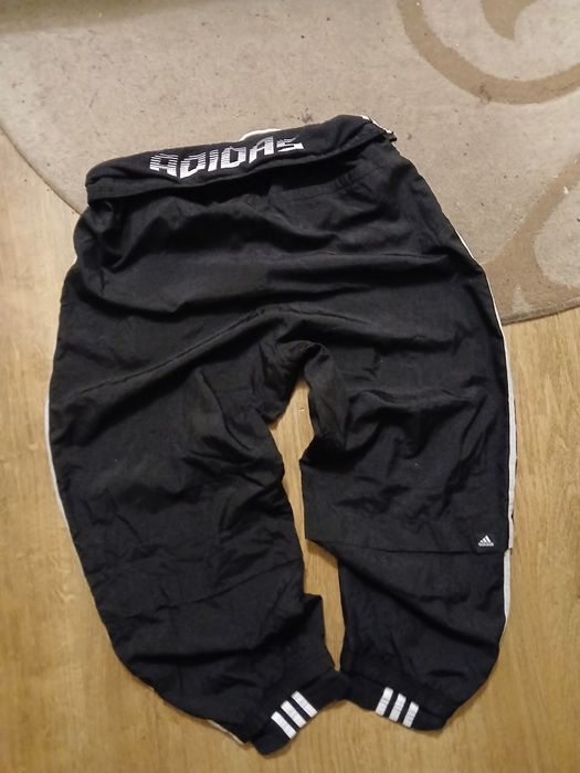Нейлонові широкі baggy штани Adidas