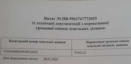 Продам земельний ПАЙ Полтавська обл. 2.8га гарний ЧОРНОЗЕМ
