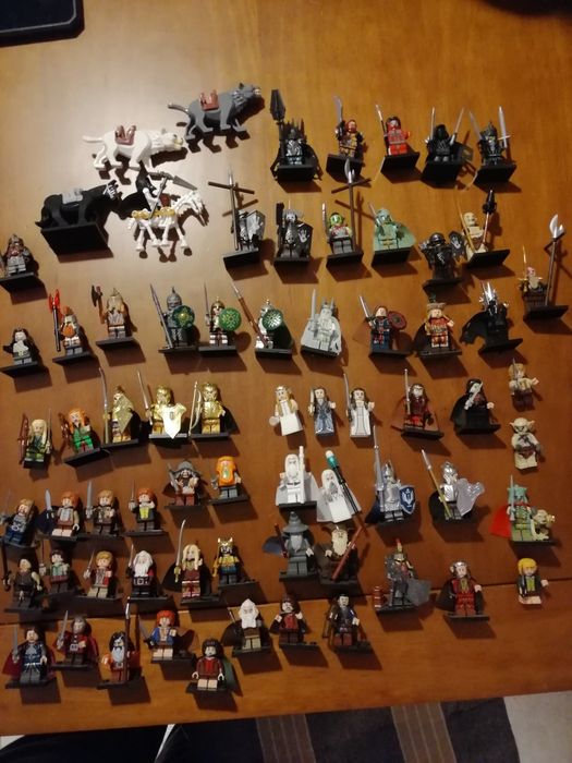 Legos senhor dos aneis e hobbit