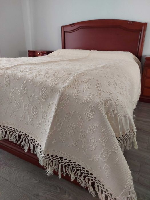 Colcha em linho 220x250