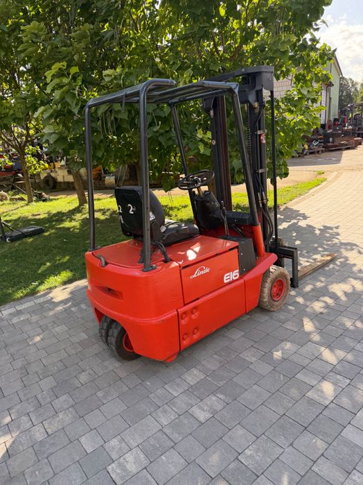 Wózek widłowy linde e16