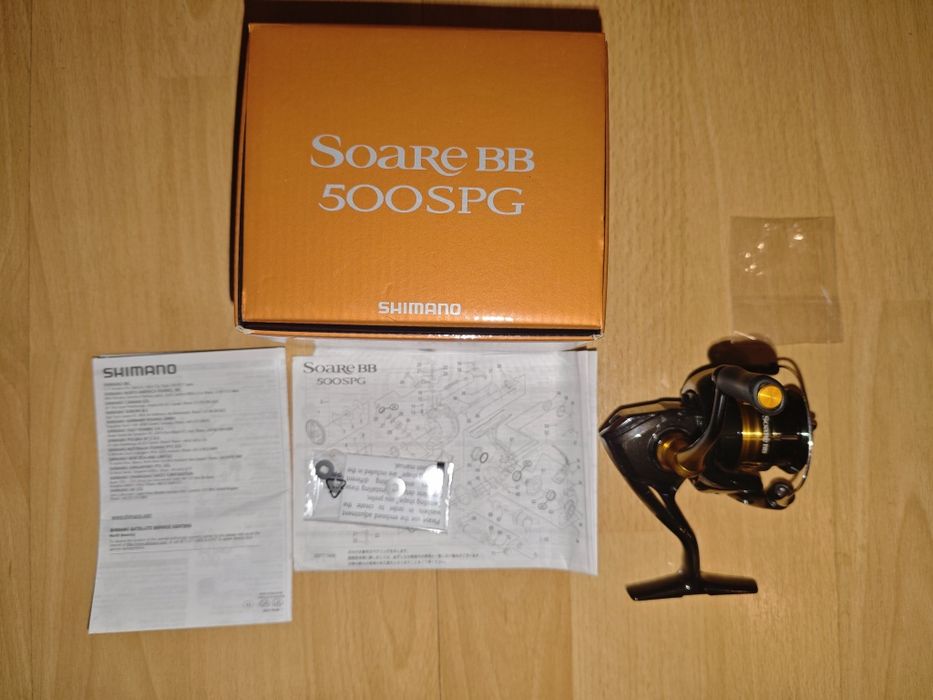 Kołowrotek Shimano 22 Soare BB 500SPG – Stan Idealny! Ultra Light / Mormyszka
