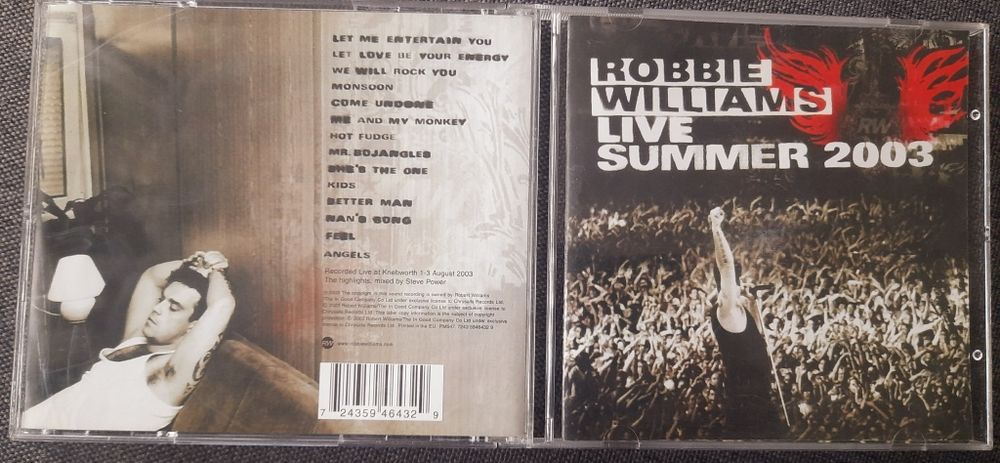 Robbie Willams  Live Summer 2003 [CD]