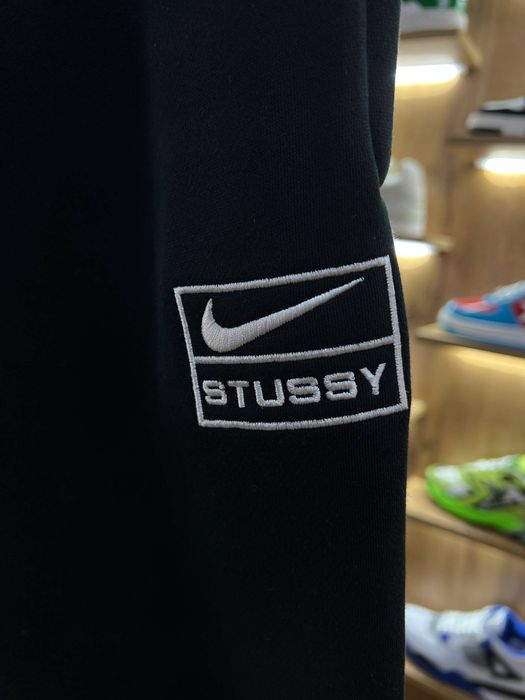 Штани Stussy х Nike Washed Pants Black