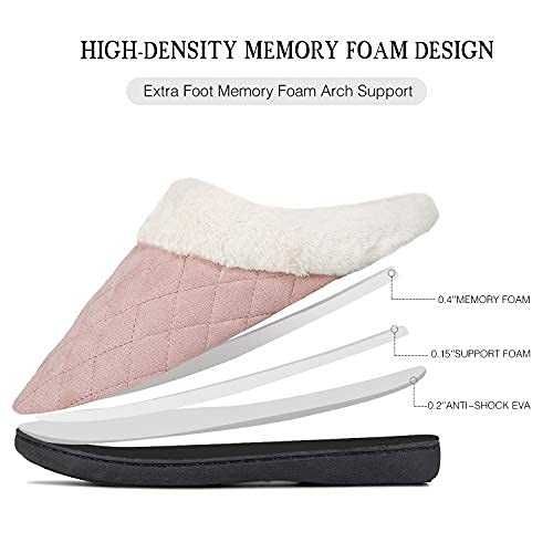 Теплые тапочки с эффектом памяти унисекс серые и розовые р.40-41,27см.