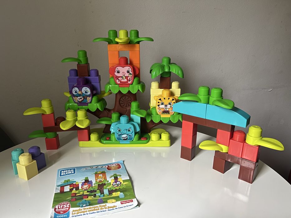 Klocki Mega Bloks ggg11, muzyczna dżungla fisher Lipie •