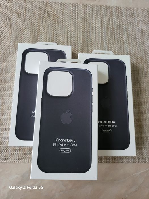 Apple fineWoven case magSafe  15pro. Оригінал Европа