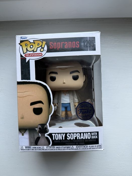 Funko Pop Tony Soprano with duck