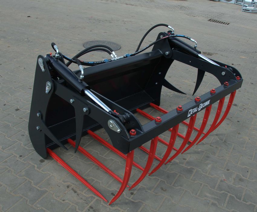 Krokodyl do obornika 1,4m dwa cylindry EURO SMS