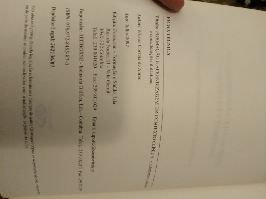 Formaçao e Aprendizagem contexto clínico-Abreu-1e-15E-Caneta7E Desde2E