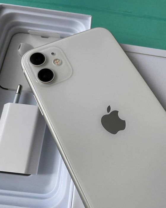 iPhone 11 White | Айфон 11 білий | Ідеал | Комплект на подарунок!