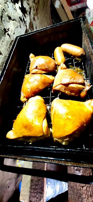 Міні-коптильня с гідрозатвором