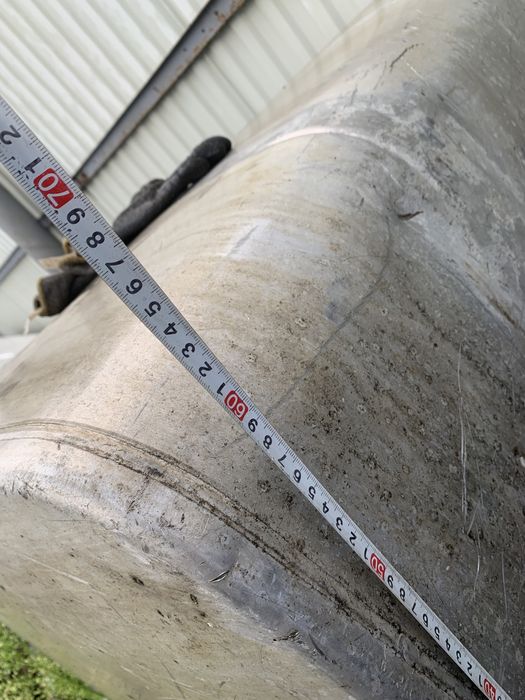 Бак металевий ,Алюмінієвий. паливний ,  Дизель 350л