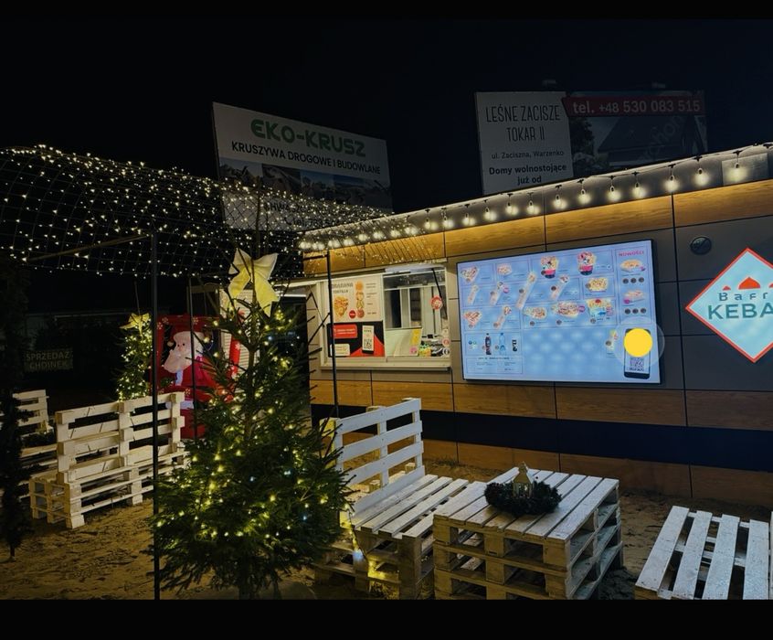 Przyczepa Gastronomiczna Bafra Niewiadów Kebab