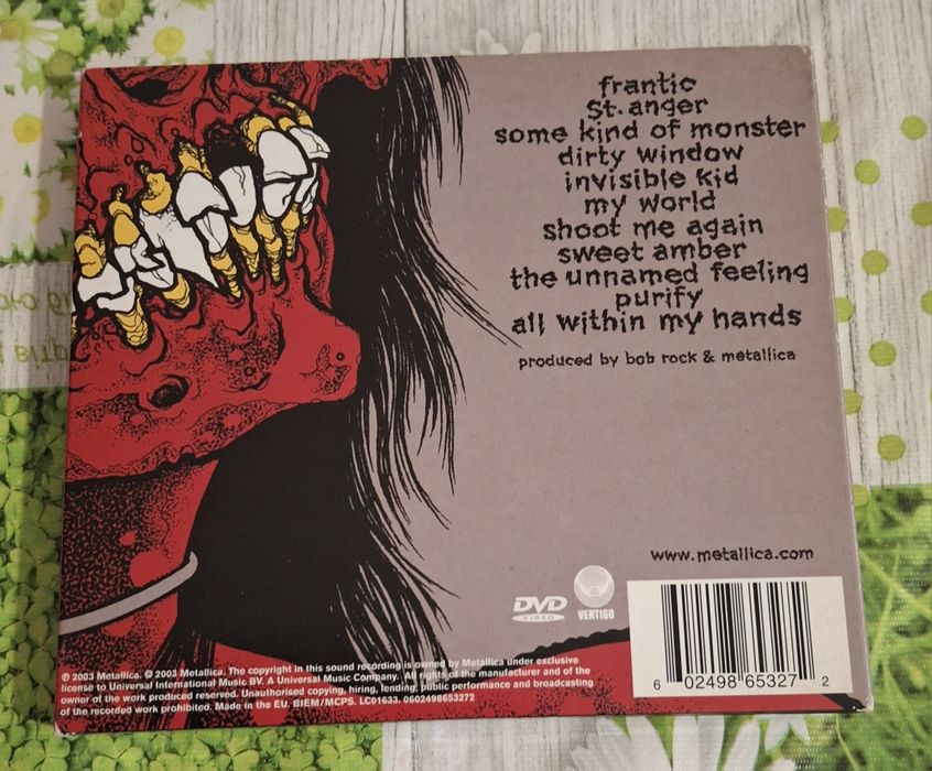 CD Metallica: st anger