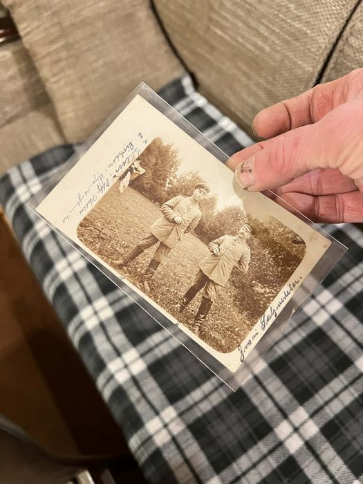 Listy żołnierzy4szt z1 Wojny Światowej,zdjęcia,dobry stan,autentyczne