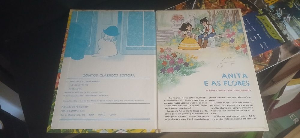Anita E as flores, Hans Christian Andersen, 1980