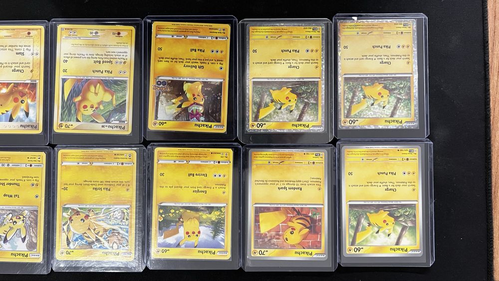 Pikachu collection