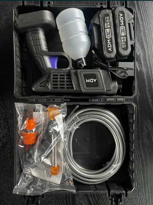 Myjka Ciśnieniowa Akumulatorowa 2 Baterie Opryskiwacz Bezprzewodowy