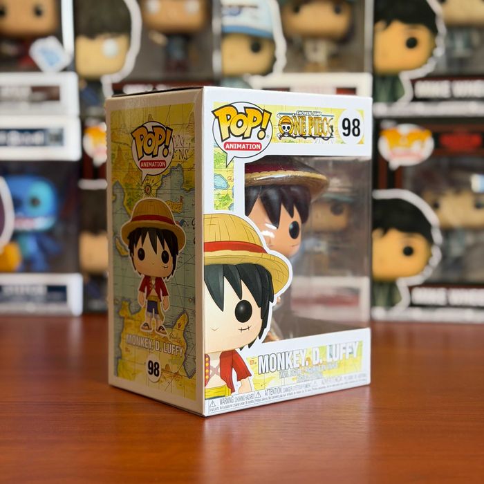 Фігурка Funko Pop ONE PIECE Monkey D. Luffy Metallic Ван Піс Луффі Луфі Функо Фанко Поп #98 #2138