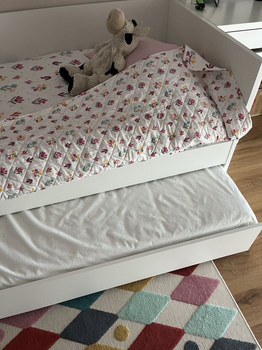 Cama solteiro - com gavetao (=2 camas)Ikea - Vihals